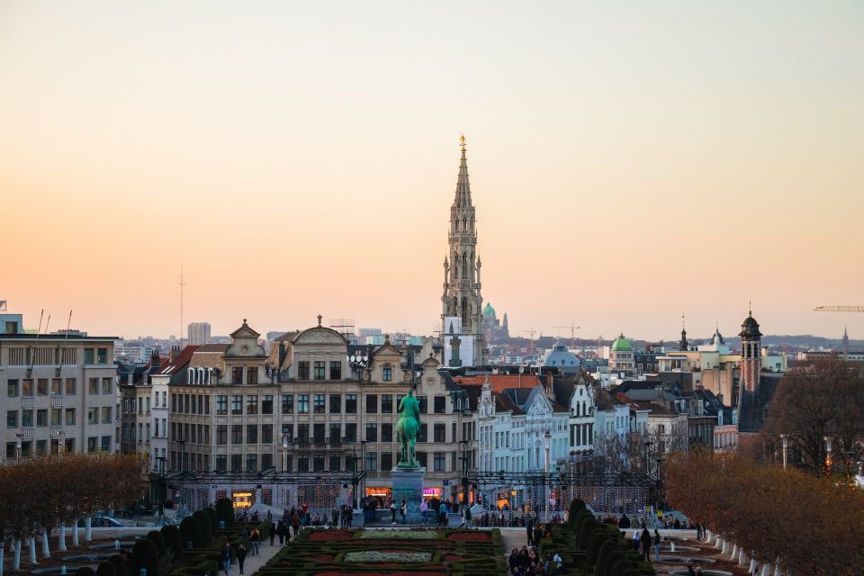 Blick auf Brüssel